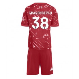 Liverpool Ryan Gravenberch #38 Hemmakläder Barn 2026-27 Kortärmad (+ Korta byxor)